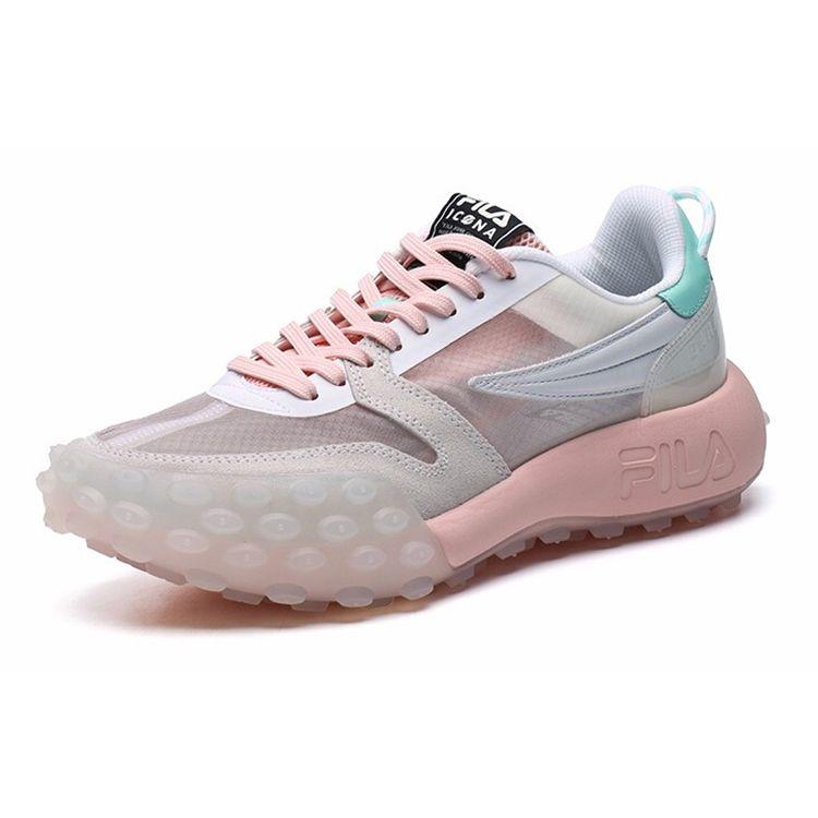 Fila Gara Low Shell Pink White (Womens) Women Sneakers 71B-Salmon F12W124140FPW