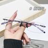 Anti-Blue Glasses Simple And Comfortable Myopia Glasses Versatile Flat Glasses Women'S High Definition Reading Glasses
