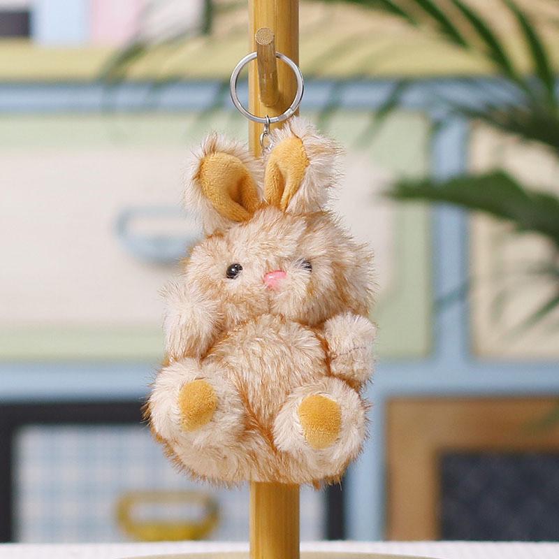 Plush Bear Keychain With Pp Cotton Filling For Kids And Adults