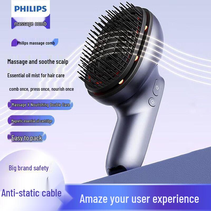 Philips Smart Scalp Massager Comb PPM5301H