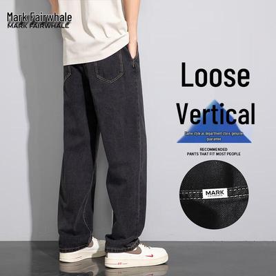 Mark Fairwhale Men's Retro Loose Straight Casual Jeans