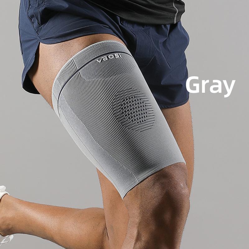 

Vbosi 1 Piece Anti Slip Compression Thigh Sleeve – Breathable Sports Support For Running, Gym & Daily Use For Men Women M