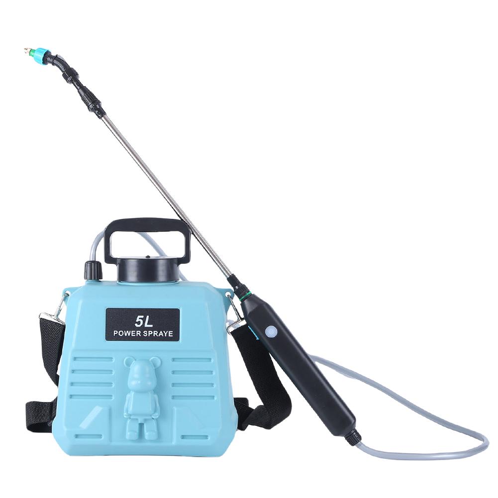 5л электрический садовый опрыскиватель на батарейках, электрический опрыскиватель для растений, перезаряжаемый садовый спринклер для орошения, инструмент для полива сада