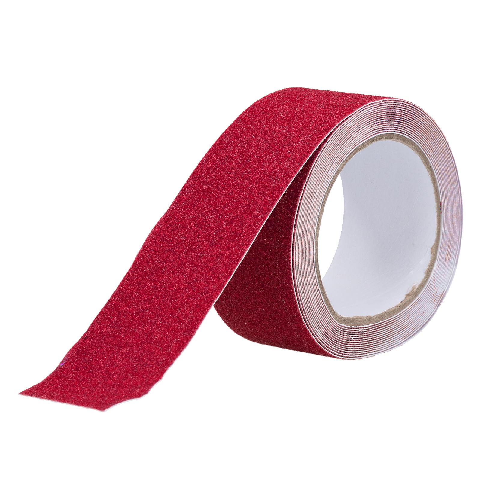 

Non Slip Tape Outdoor High Friction Traction Safety Abrasive Adhesive Tapes 5 Meter LongRed красный