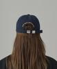 Seuteijial Diarina Washed Ball Cap [Navy]