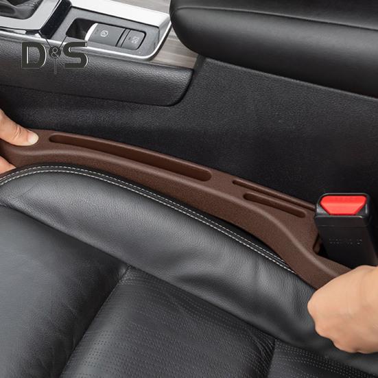 Organisateur De Siège De Voiture - Remplisseur D'espace Avec Poche Et Trou Pour Câble - Cuir PU - 20x30 Cm - Anti-chute