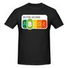 Unisex Creative NutriScore Trendy T Shirt Streetwear Cotton Tshirt Unisex
