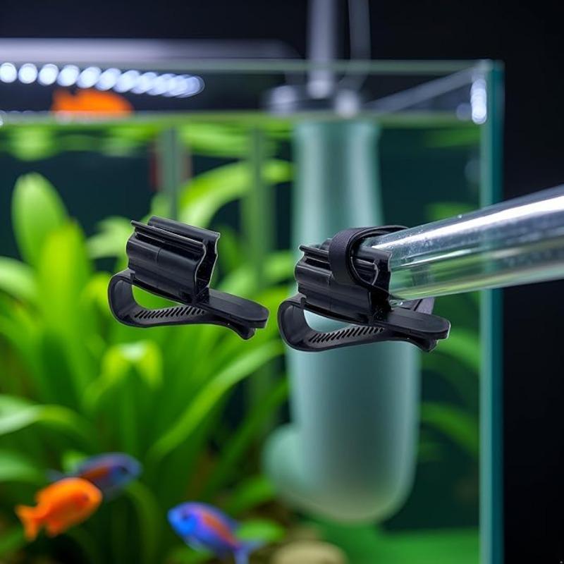1Pcs Aquarium filter water pipe filter hose bracket, water pipe fixing clamp, hose moving clamp