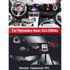 For Mercedes Benz CLA 2026 New Energy Anti-scratch Car Interior Center Console Media Dashboard Navigation TPU Protector Film