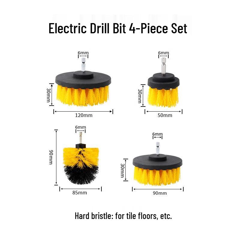 Multifunctional Electric Cleaning Drill Brush for Kitchen, Bathroom, Tile, and Floor