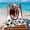 Ac Milan Strandtuch Schnelltrocknend Weiche Mikrofaser Bequem Leicht Geeignet Für Sport Reisen Schwimmen Yoga Badezimmer Strand Und Pool