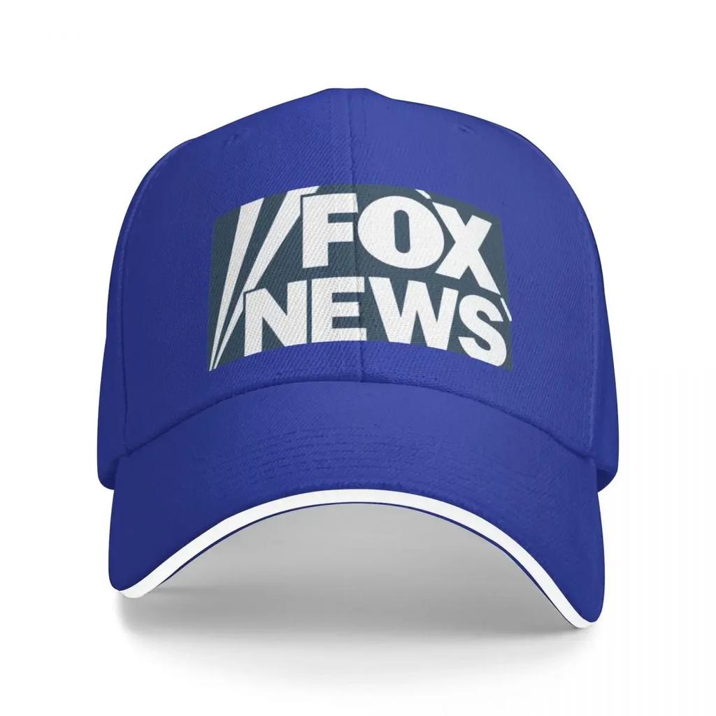 F O X NEWS Logo Baseball Cap Trucker Cap Military Cap Man Luxury Brand Baseball For Men Women's