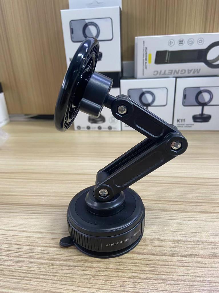 Magnetic Rotating Car Phone Holder with Suction Cup