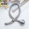 Strong Curtain Fasteners Fabric Tiebacks, Windows Hold Back, Holdbacks, Decorative Ties Holder Rope for Home Essential Bedroom Living Room Easy To Use