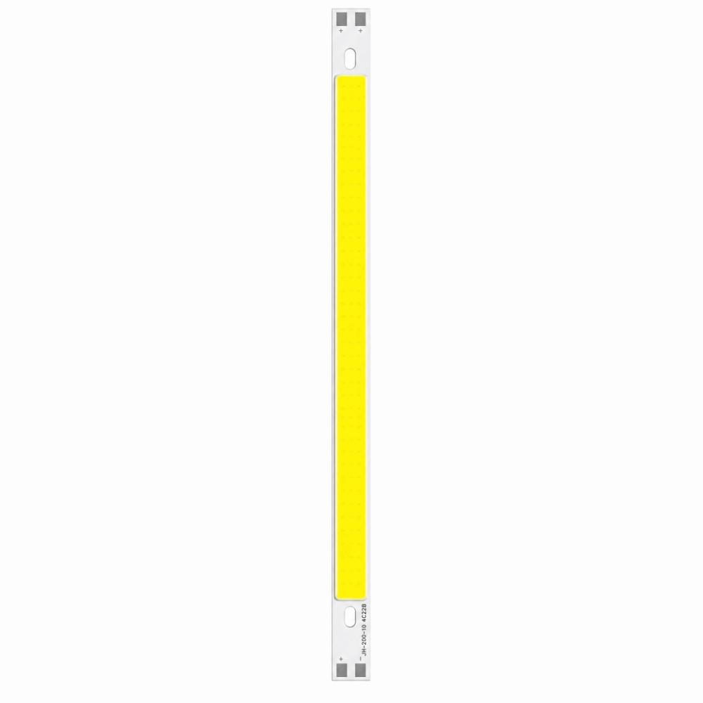 2 Stück 12-14V COB LED Lichtchip 10W LED Lichtplatine Streifenform Lichtquelle Einbauleuchte