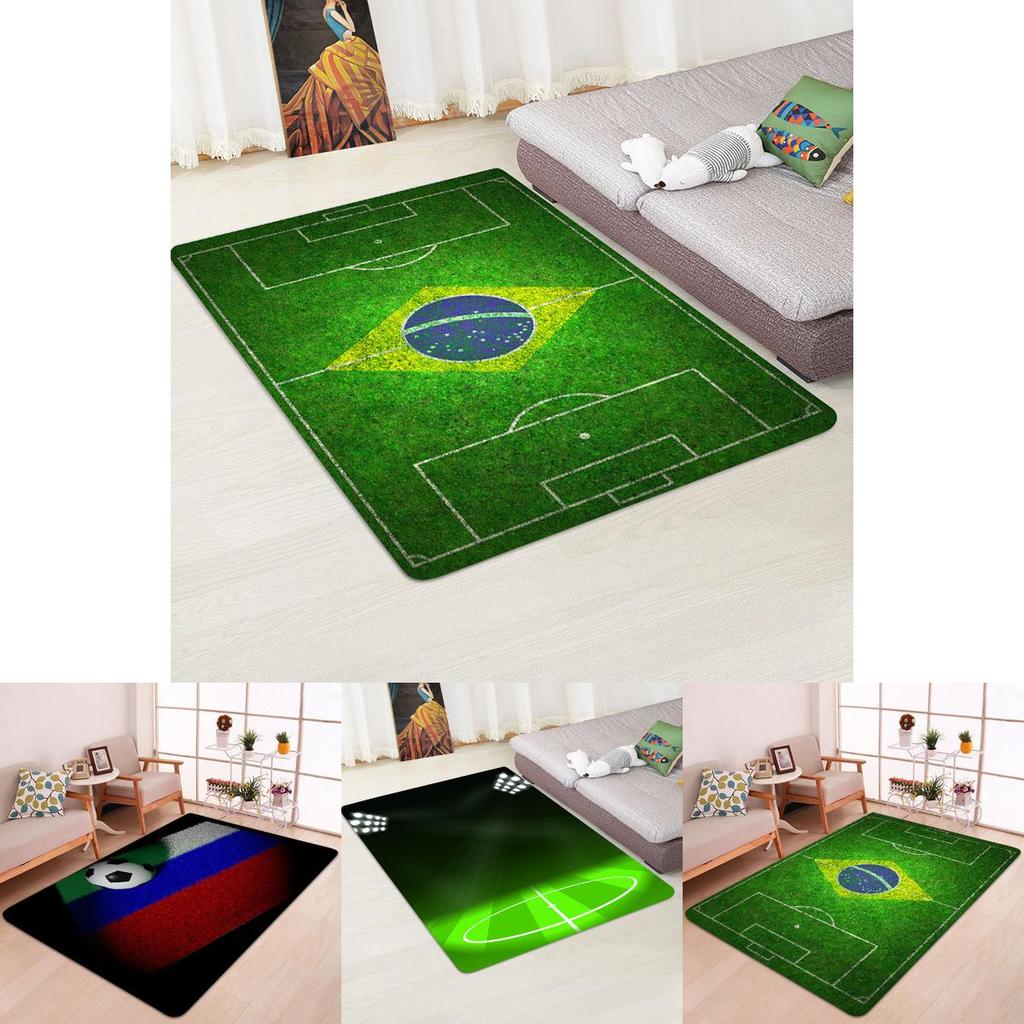 Luxe Flanellen Vloerkleed 2018 Voetbal Vloerkleed Perfect Voor Jongens Speelmatten In Woonkamer