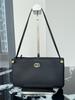 Old Money Style Women's Black Underarm Bag: High-End, Small Niche Design Mahjong Handbag for Commuting