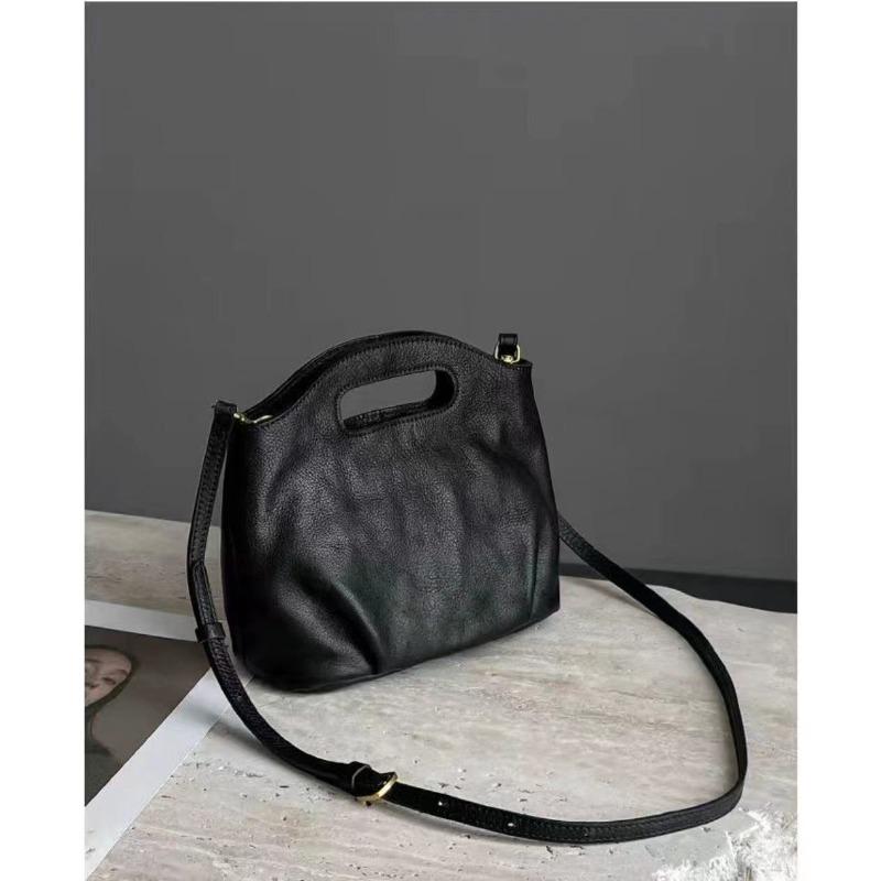 Niche Retro Handbag Women's New Commuter Versatile High-texture Soft Leather Large-capacity Messenger Bag