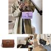 Chic Black Pu Leather Crossbody Bag For Women Stylish Versatile Small Square Handbag