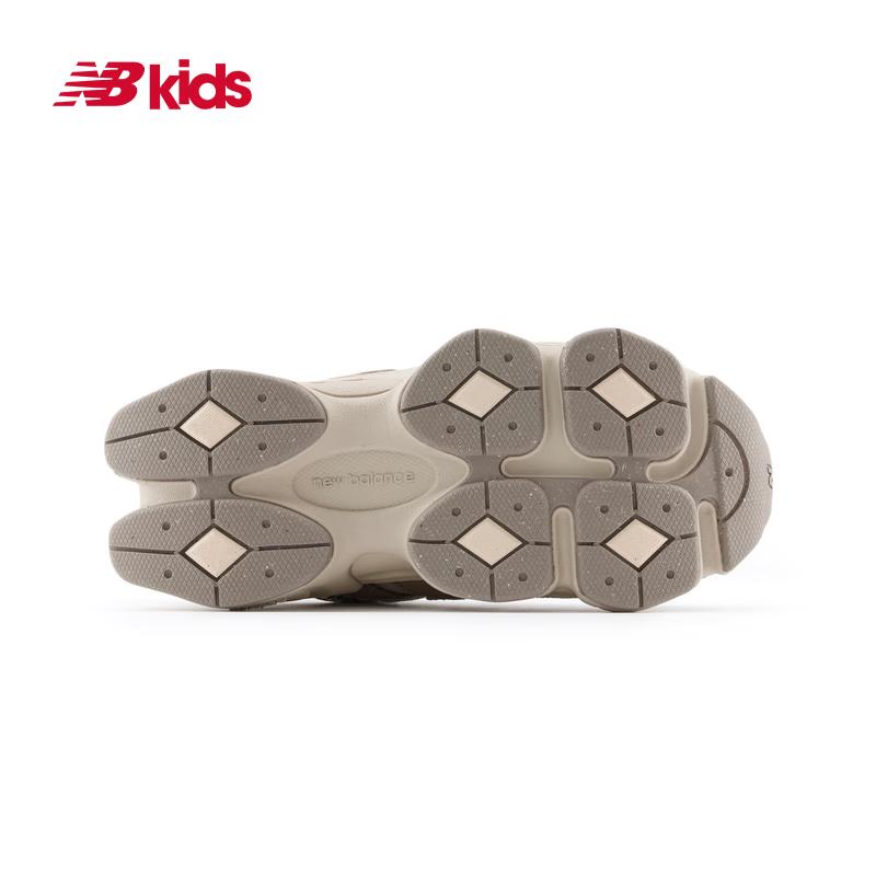 New Balance Kids' 9060EX Athletic Shoes - Grey/Khaki