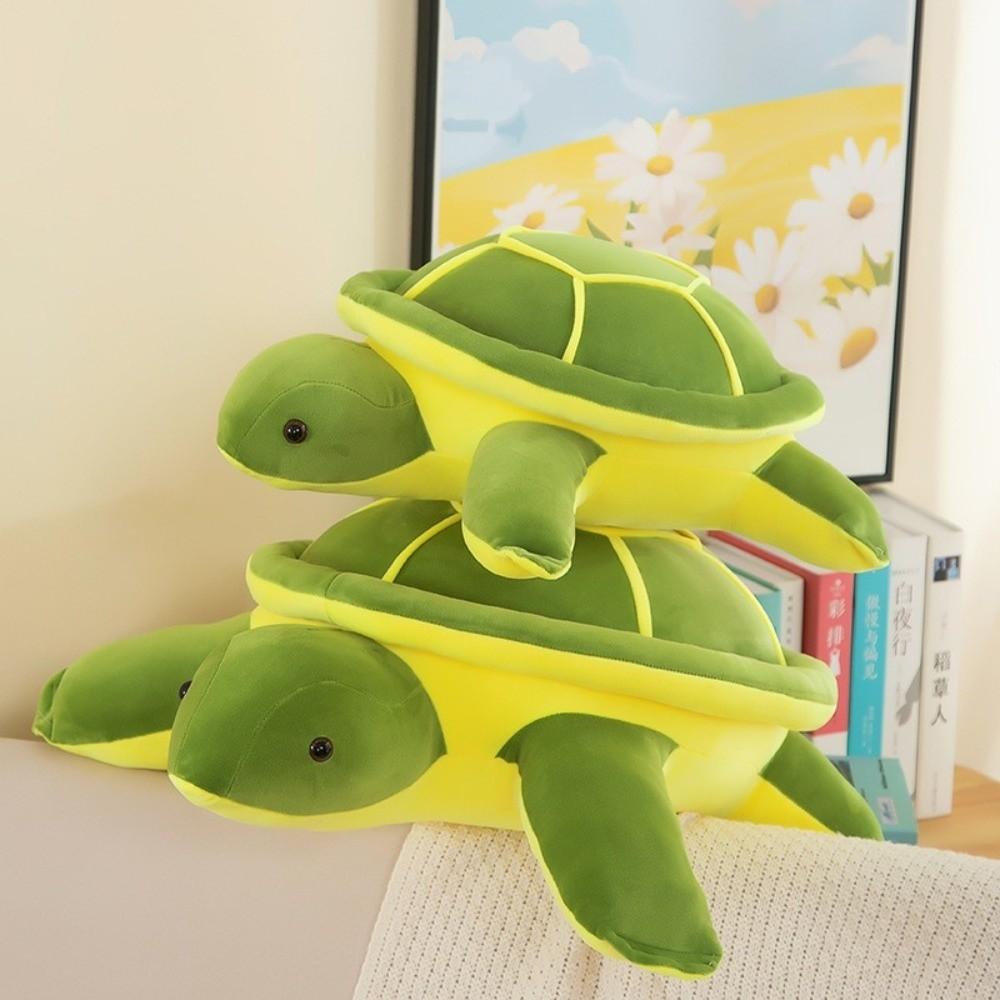 Soft Realistic Turtle Toys Cute Cartoon Stuffed Animal Dolls Sea Turtle Pillow Cushion Kids