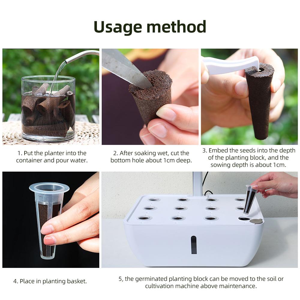 161Pcs Hydroponics Growing System Kit Hydroponic Planting Machine Set Soilless Cultivation 30 Grow