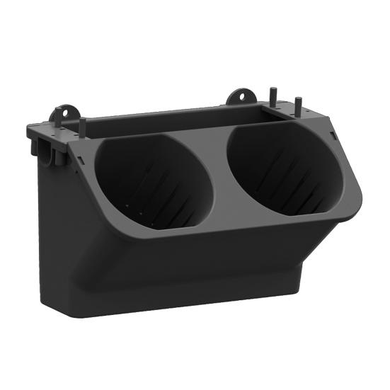 

Вертикальний Садовий Горщик Підвісний Горщик Коробка для Вирощування Овочів для Кімнатних Рослин Офіс Домашній Декор чорний