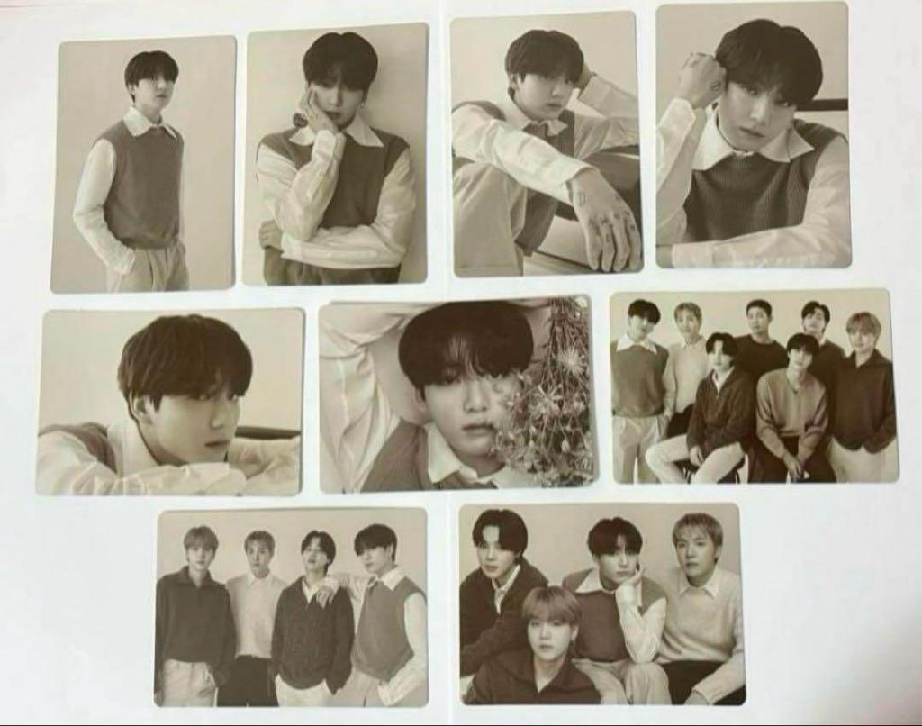 [USED] BTS MONOCHROME Mini Photo JUNGKOOK Trading Card