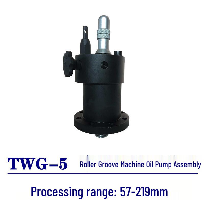 Tuwei Electric Grooving Machine TWG-5 with 8" Knurling Wheel & Upper Pressure Roller Guide