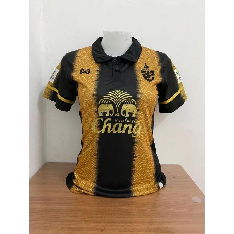 Limited Edition THAILAND National Football Soccer Vintage Polo Shirt Women JERSEY Print Quick Dry Short Sleeve Uniform Elephant Flag Badge Logo