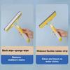 3 In 1 Glass Cleaning Wiper with Spray Bottle Multi-Purpose Door Car Windshield Cleaner for Car Window Cleaning Tool