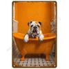 Retro Wall Art Mural Outdoor House Bathroom Home Room Decorations Decor Vintage Metal Signs Plates Tin Sign Posters Man Cave Bar