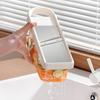 Mandoline Cutter with Container Stainless Steel Vegetable Grater Box Julienne Cutter with Catcher Safety