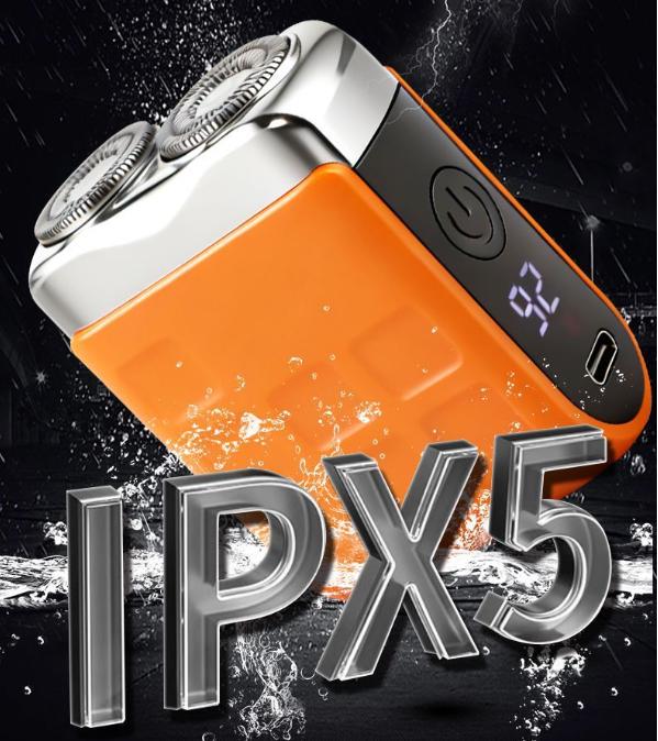 New Men's Fully Automatic Electric Shaver with Rechargeable Cordless Design, Water-Washable Smart Razor Head