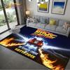 Back To The Future Creative Area Rugs,Carpet for Living Room Bedroom Home Decorative,Kid Rug,Kitchen Bathroom Non-slip Floor Mat
