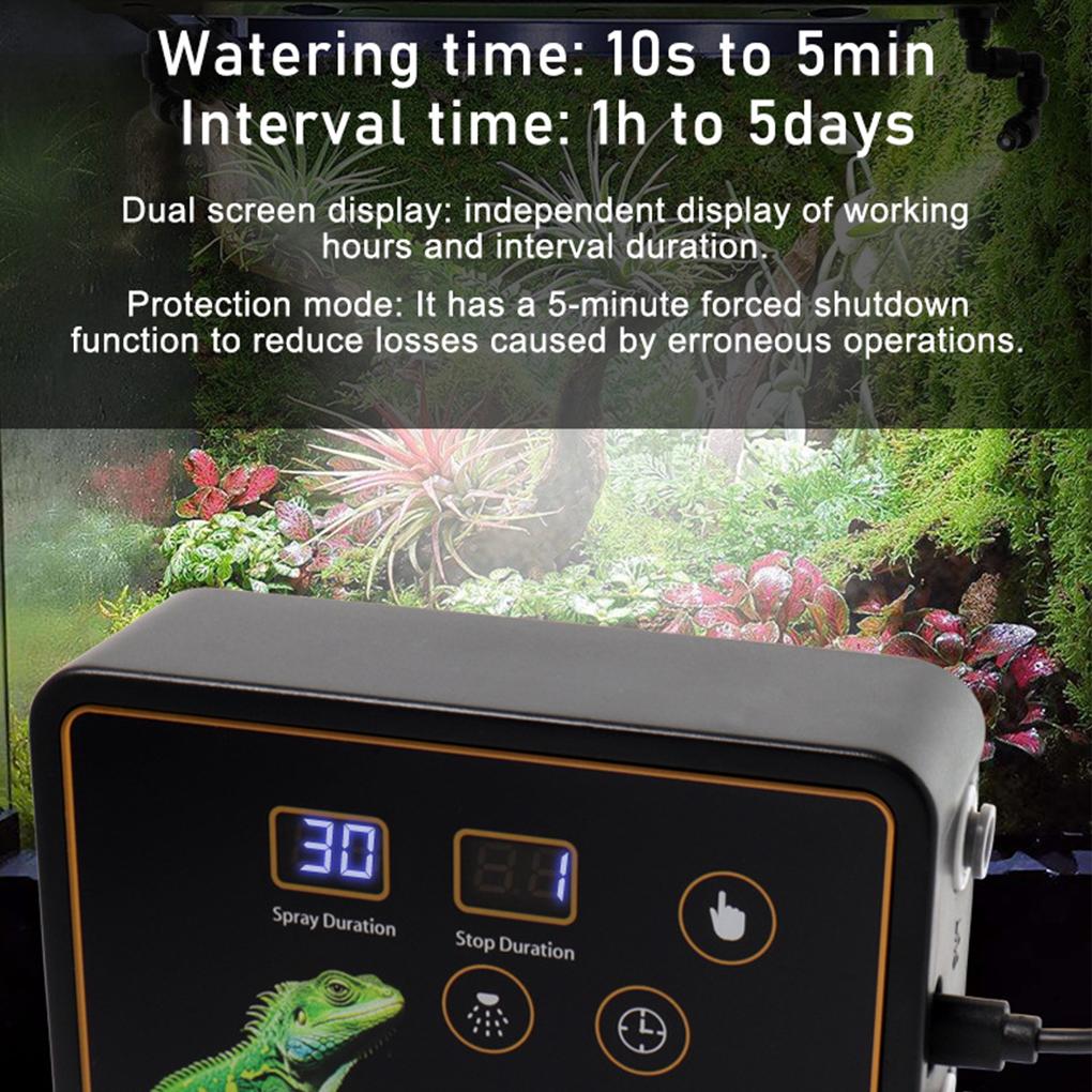 Rain Forest Tank Timing Spray System Various Installation Methods Automatic Timing Spray