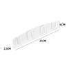 4 Cups Wall Mounted Mug Holder Magnetic Cup Hanging Rack No Drilling Cup Drying Stand for Kitchen Bathroom Living Room