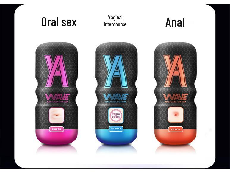 Inwave Masturbator für Männer: Männer Masturbationsbecher und Penis Trainer – Erwachsenen Sexspielzeug
