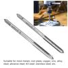 2PcsCelsiusSet   Machine Tap High Speed Steel 3 Straight Flutes Screw Thread Tapping Tool