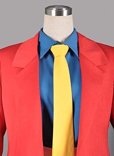 [Housaku Co., Ltd.] The Great Thief Series: The Third Generation Phantom Thief Cosplay Costume, 2nd Edition, Red Jacket, Adult Suit Set, Men's, Event,