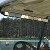 Golf Cart Rear View Mirror 5 Panel Wink Type Panoramic Rearview Mirror Universal Replacement for EZ‑GO