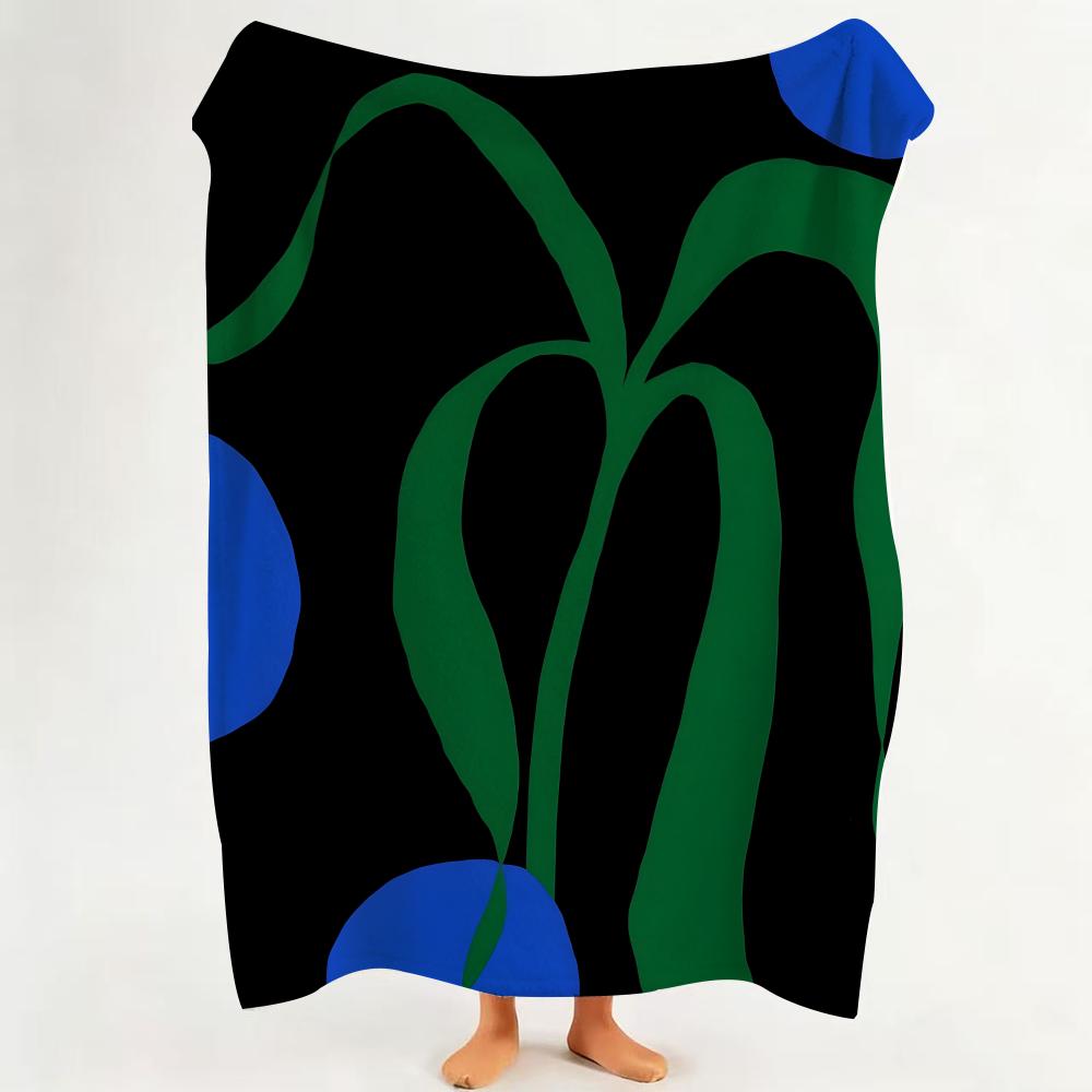 Illustrator A Antti K Kalevi Wurf Flannel-Wurfdecke Geeignet für Sofa Wohnzimmer Schlafzimmer