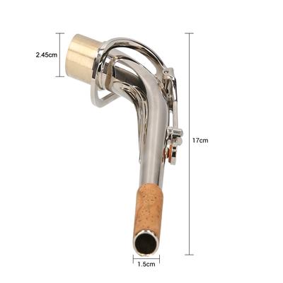 Alto Saxophone Neck Brass Bend Neck Sax Replacement Part Sax Accessory