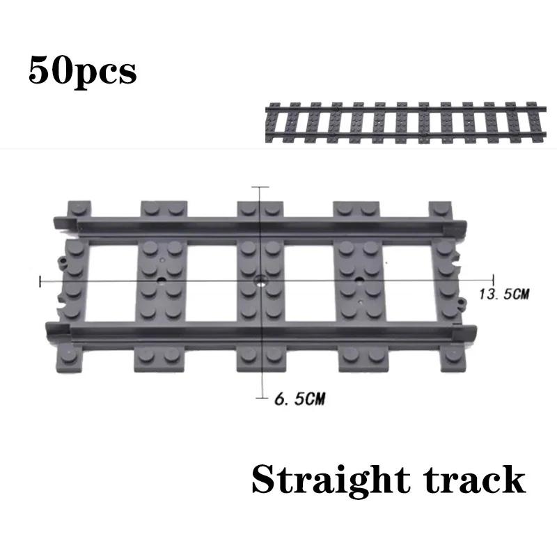 

Міські поїзди Гнучкі колії Розгалужена Пряма Вигнута М яка рейка Стрілочний перевід Будівельний блок Цеглини Дитяча DIY Високотехнологічна Креативна іграшка