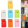 Vertical Mailbox Wall Mounted Deposit Suggestion Drop Box Secured Payments Key Paperwork Postbox Case Office Room Rural Decor