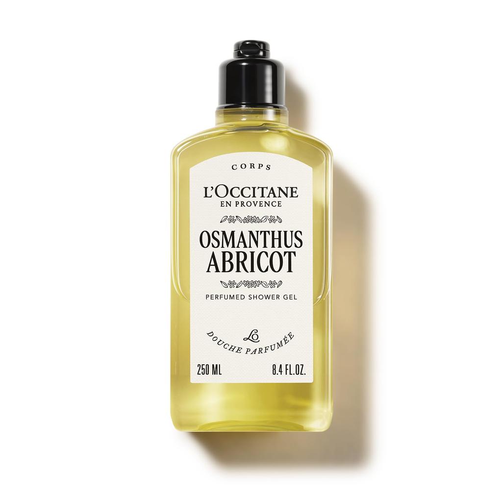 Osmanthus Abricot Perfumed Shower Body Popular Gift for Men and Perfect for Birthdays L'OCCITANE Gel, 250mL, Wash, Women,
