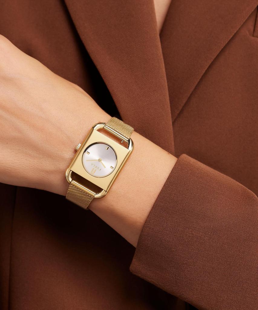 Zegarek FURLA ARCOSQUARE WW00017013L2 Złoty [Furla] Damski