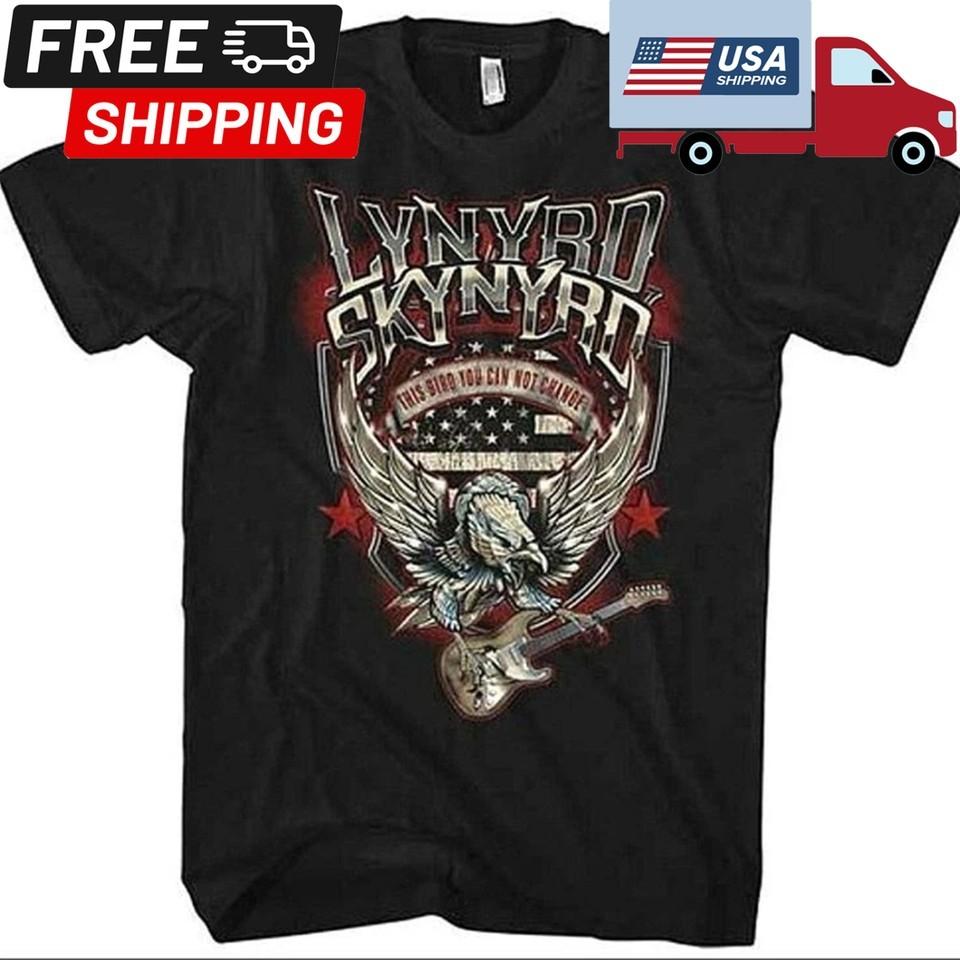 Retro Lynyrd Skynyrd TShirt – Southern Rock Legends Graphic Tshirt Size S5XL Unisex T-Shirt S