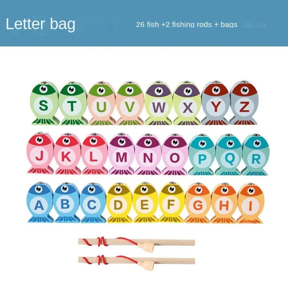 Marine Life Cognition Fish Games Ocean Fishing Magnetic Fishing Toys  Kids/Children/Toddler