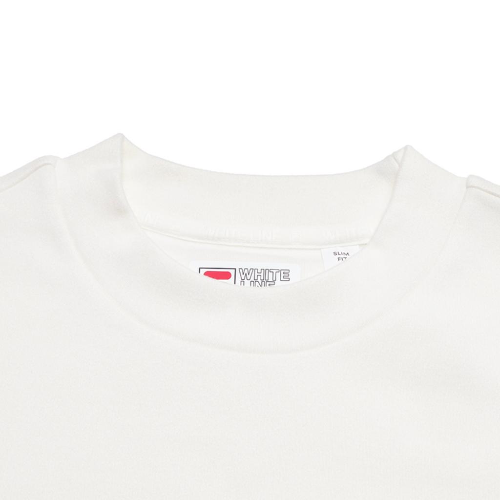 Fila White Fashion Simple Trendy Comfortable Versatile Slim Fit Knitted Long Sleeve T-Shirt Women Tops Fog-Lotus-White F11W613202FIV